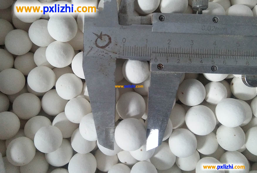 Inert alumina ceramic balls